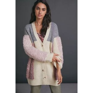 Anthropologie Olivia Textured Cardigan Size S